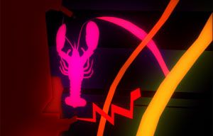 lobster factory mograph stylized ribbons
